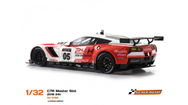 Scaleauto Corvette C7R GT3 Masterslot 2018 Edition mit HS Fahrwerk Sidewinder SC6192